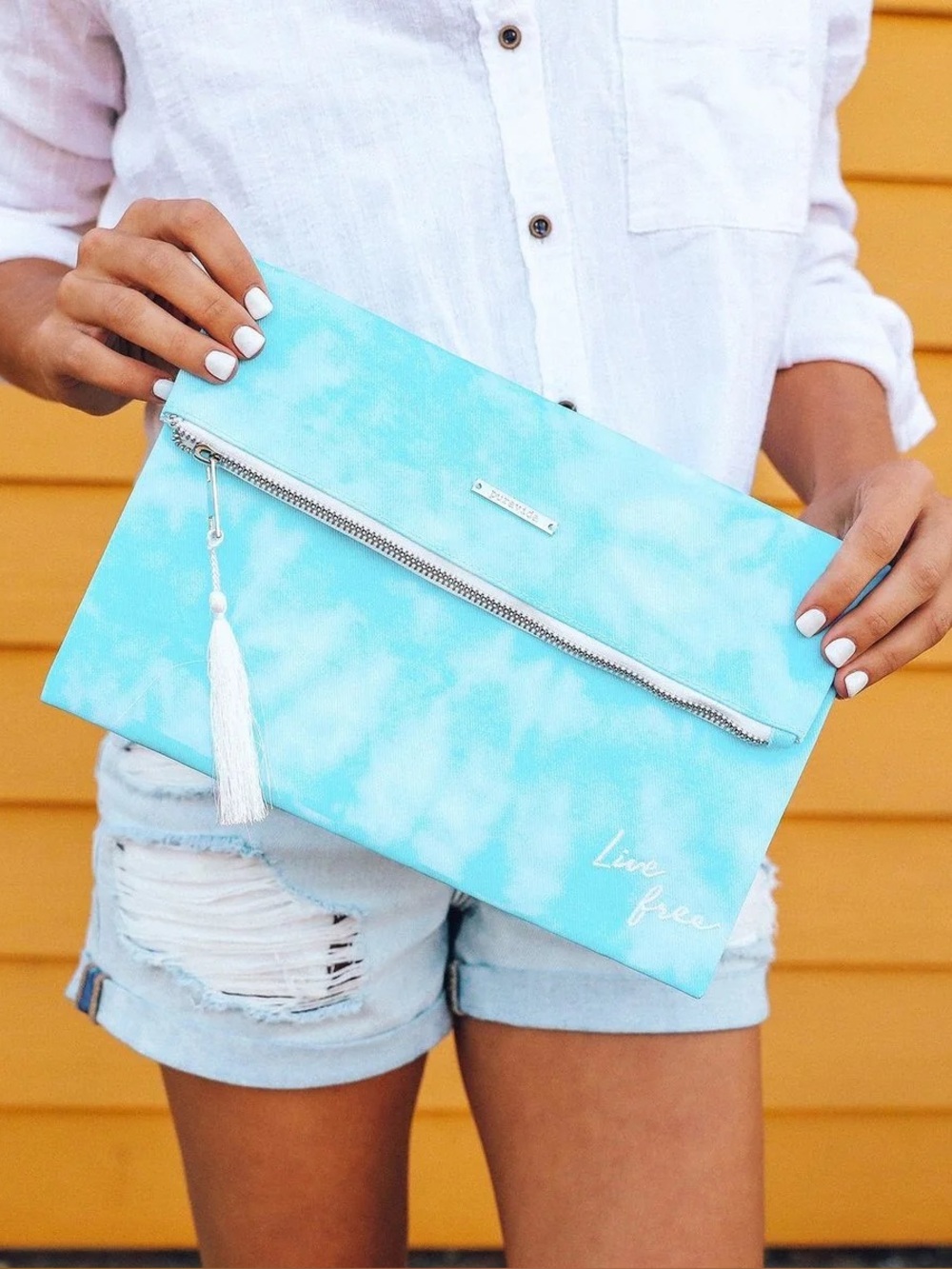 Pura Vida Tie Dye Clutch